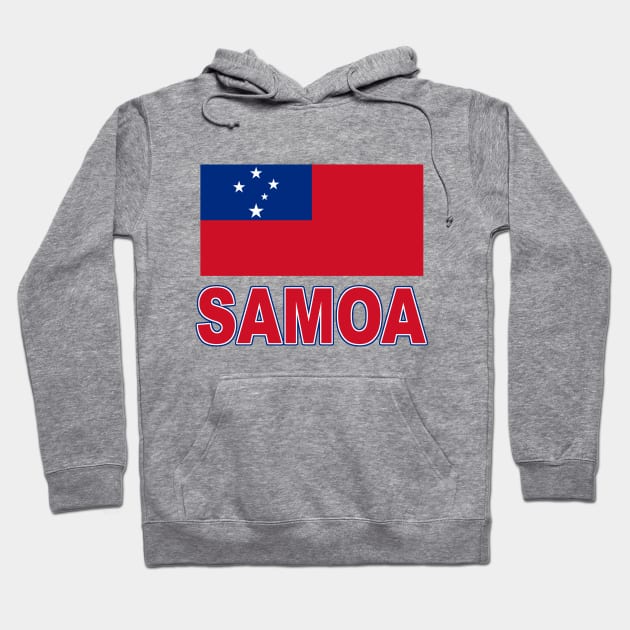 The Pride of Samoa - Samoan Flag Design Hoodie by Naves